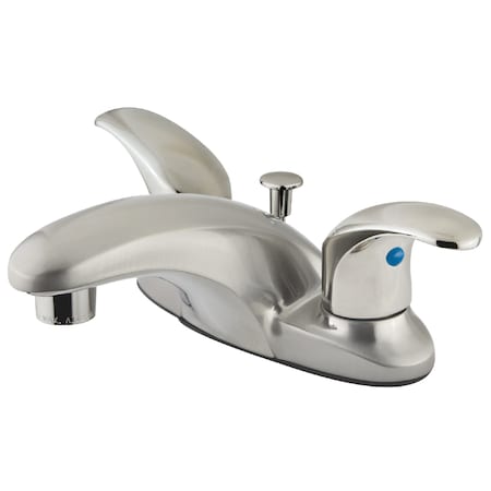 Kingston Brass 4" Centerset Bathroom Faucet, Brushed Nickel KB6628LL